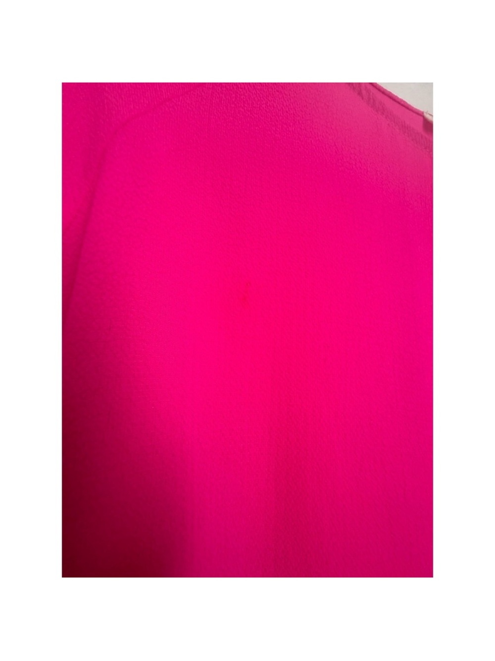 Umgee Hot Pink Ruffle Sleeve Blouse - Picture 6 of 8
